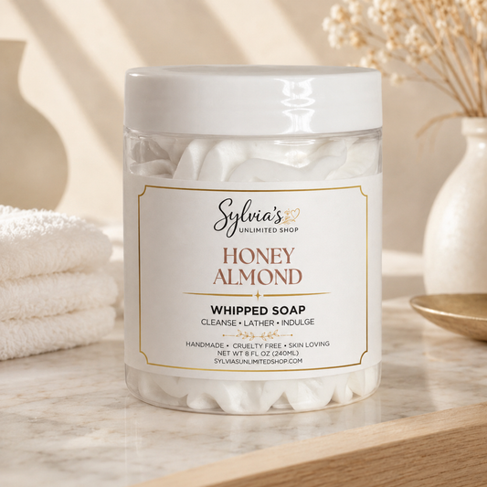 Honey Almond Whipped Soap