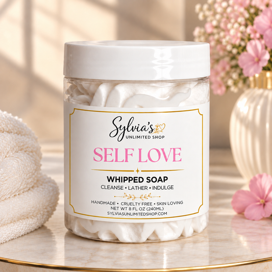 8oz. Self Love Whipped Soap