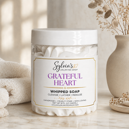 Grateful Heart Whipped Soap