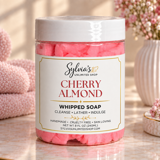 Cherry Almond Whipped Soap