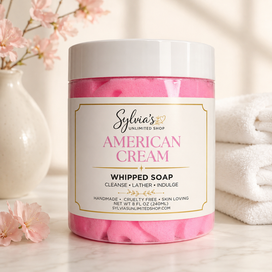 American Cream Whipped Soap