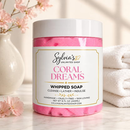 Coral Dreams Whipped Soap
