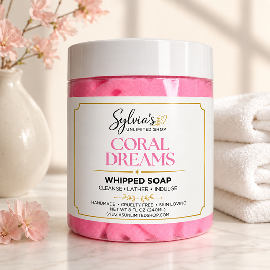 Coral Dreams Whipped Soap