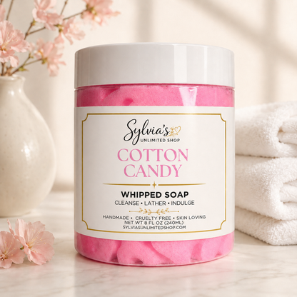Cotton Candy Whipped Soap