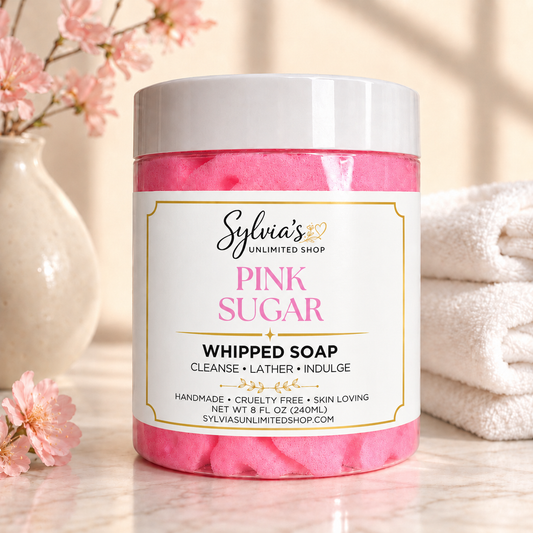 Pink Sugar Whipped Soap