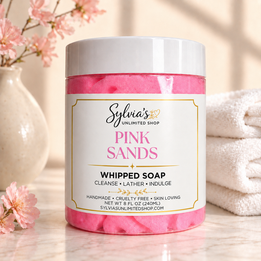 Pink Sands Type Whipped Soap
