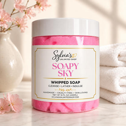 Soapy Sky Whipped Soap