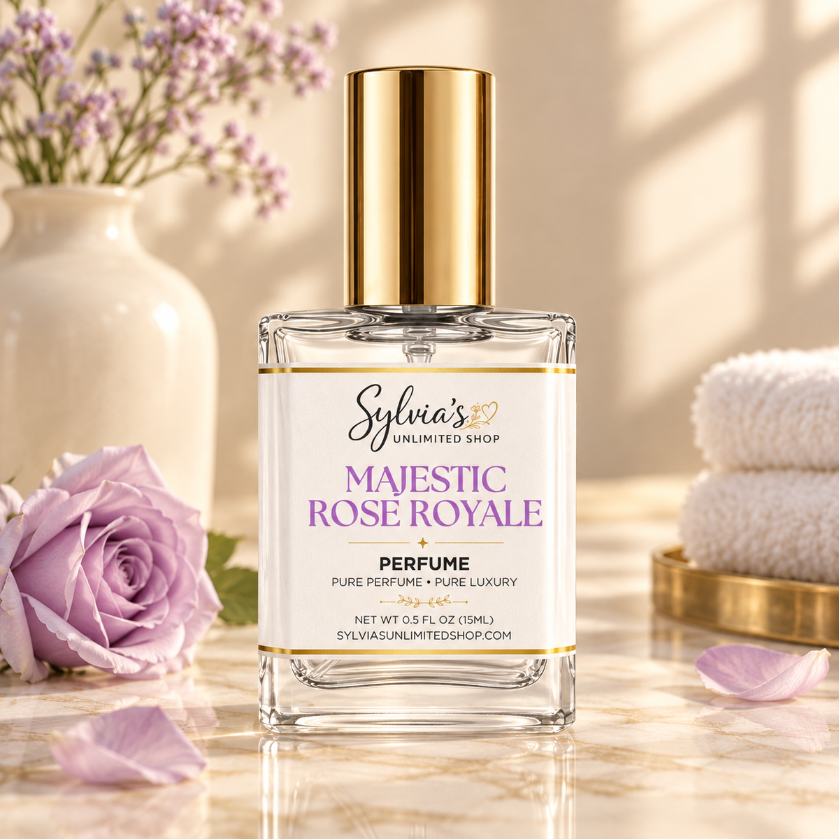 15ML Majestic Rose Royale Perfume