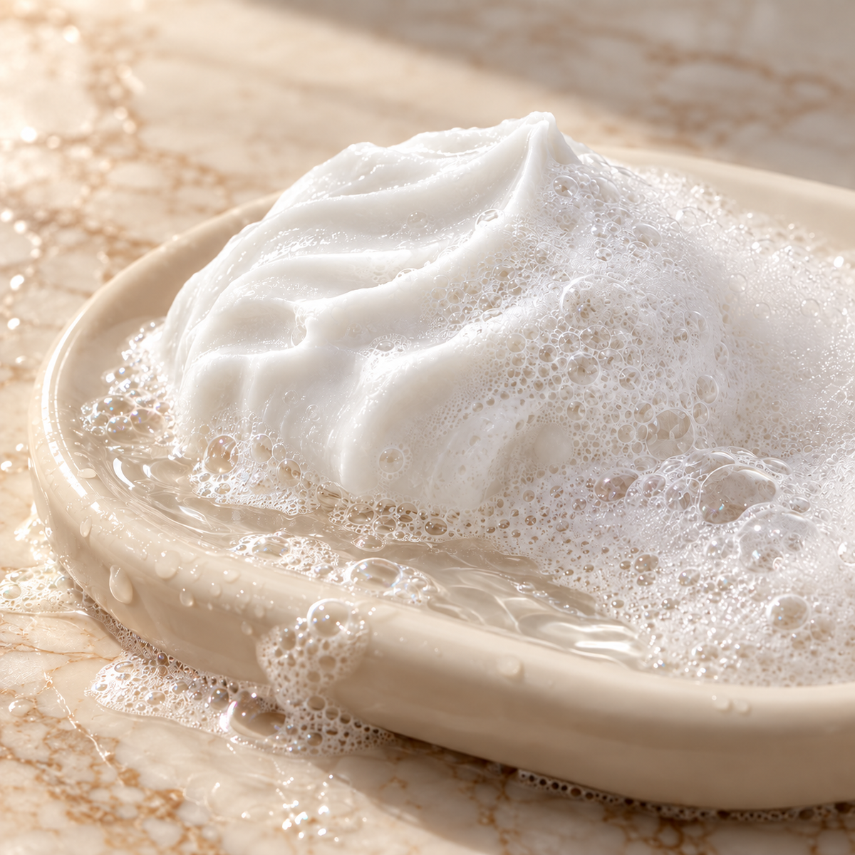 Volcano Type Whipped Soap