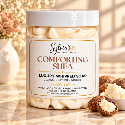 Comforting Shea Whipped Soap