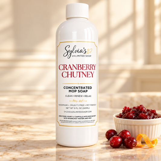 Cranberry Chutney All Natural Mop Soap