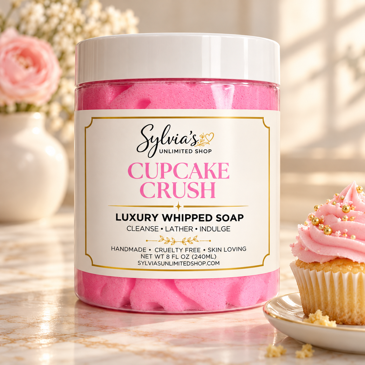 Cupcake Crush Whipped Soap