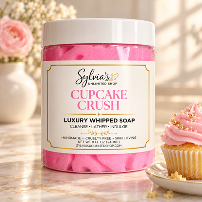 Cupcake Crush Whipped Soap