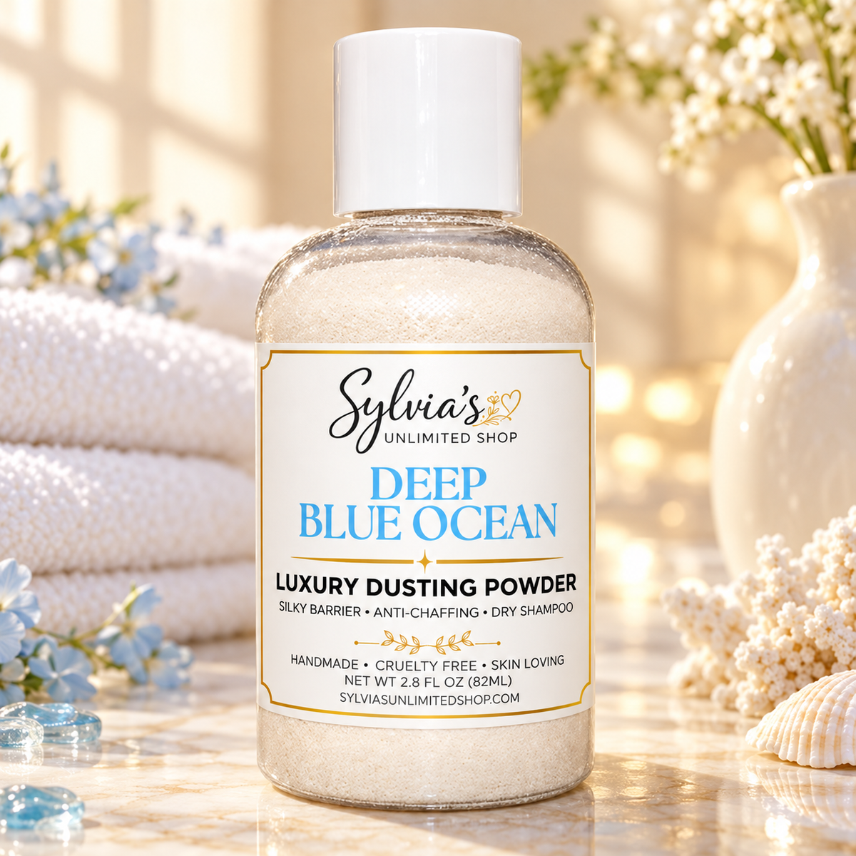 Deep Blue Ocean Dusting Powder