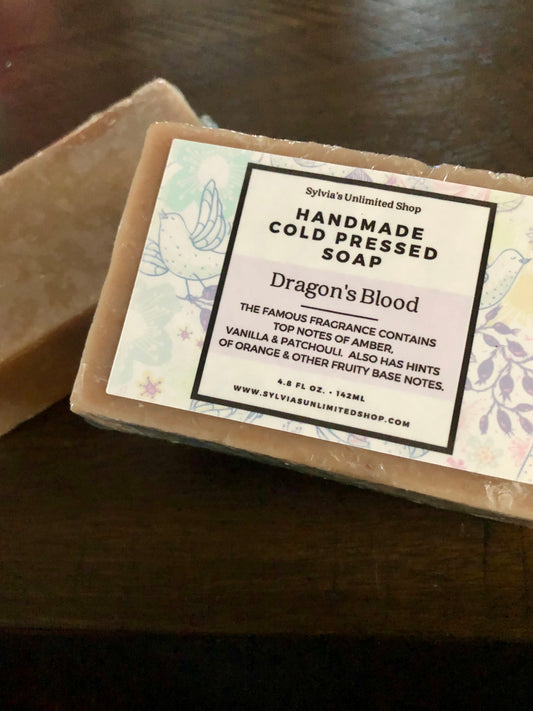 Dragons Blood Cold Pressed Soap