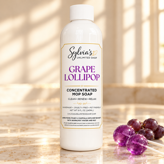 Grape Lollipop All Natural Mop Soap