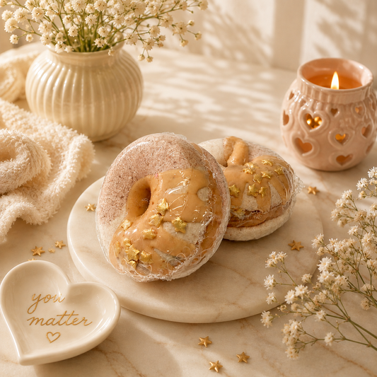 Oatmeal, Milk & Honey Bath Bomb + Body Frosting Filling