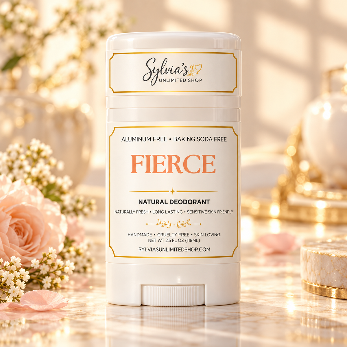 2.5oz. Fierce Men's Natural Deodorant