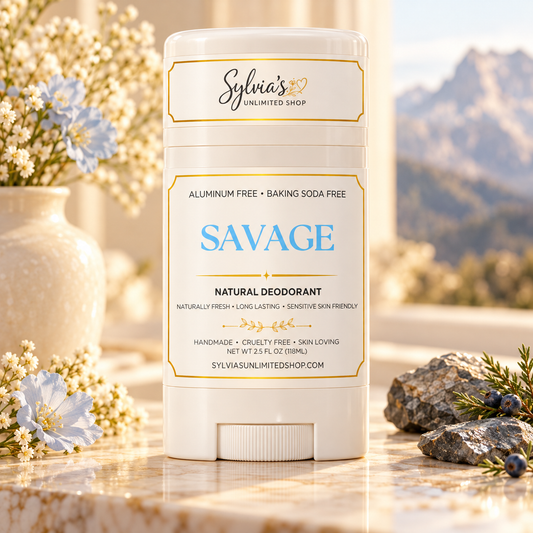 2.5oz. Savage Men's Natural Deodorant