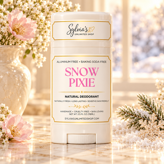 2.5oz. Snow Pixie Natural Deodorant