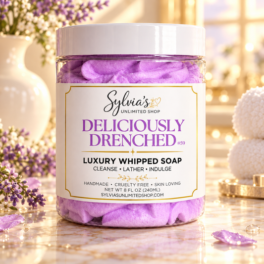 Deliciously Drenched #59 Whipped Soap
