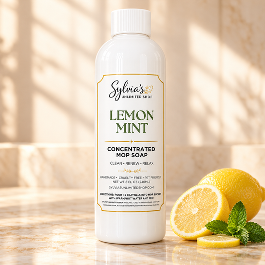 Lemon Mint All Natural Mop Soap
