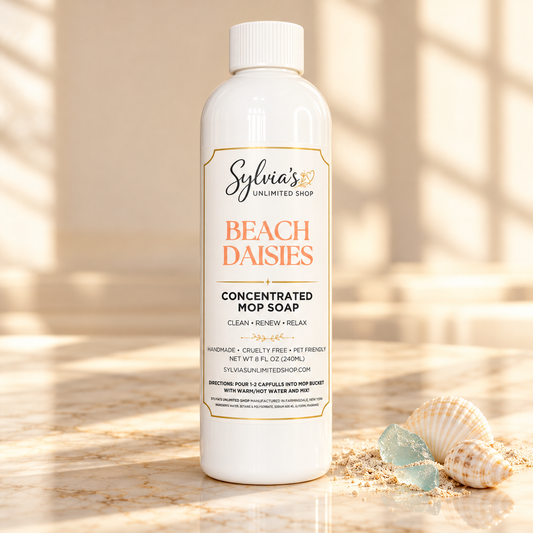 Beach Daisies All Natural Mop Soap