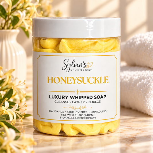 Honeysuckle Whipped Soap