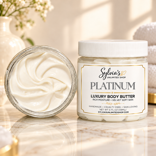 4oz. Platinum Men's Body Butter