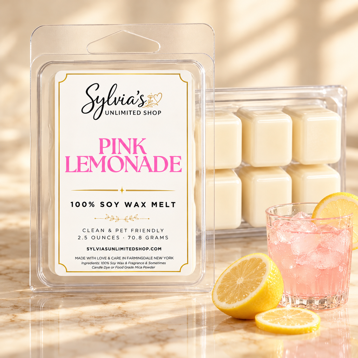 Pink Lemonade Soy Wax Melt