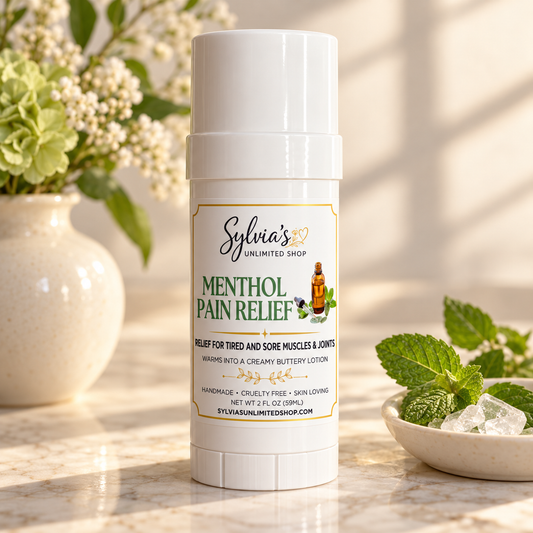 Menthol Pain Relief Body Glaze Lotion Stick