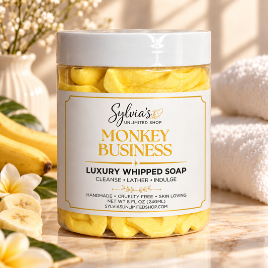 Monkey Business Whipped Soap