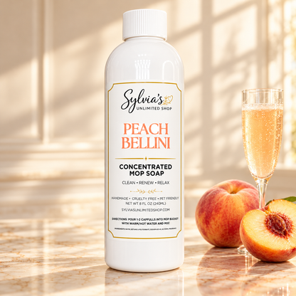 Peach Bellini All Natural Mop Soap