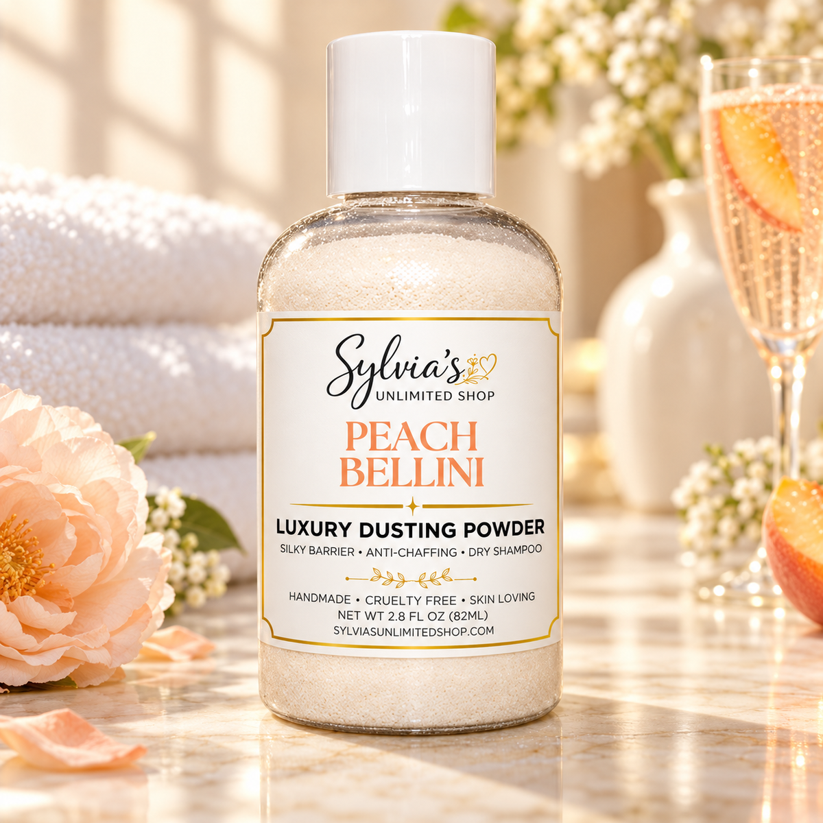 Peach Bellini Dusting Powder