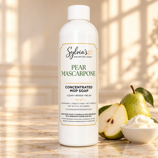 Pear Mascarpone All Natural Mop Soap