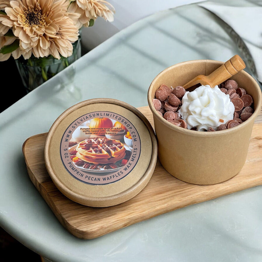 Pumpkin, Pecans & Waffles Scoopable Wax Melts Sylvia's Unlimited Shop