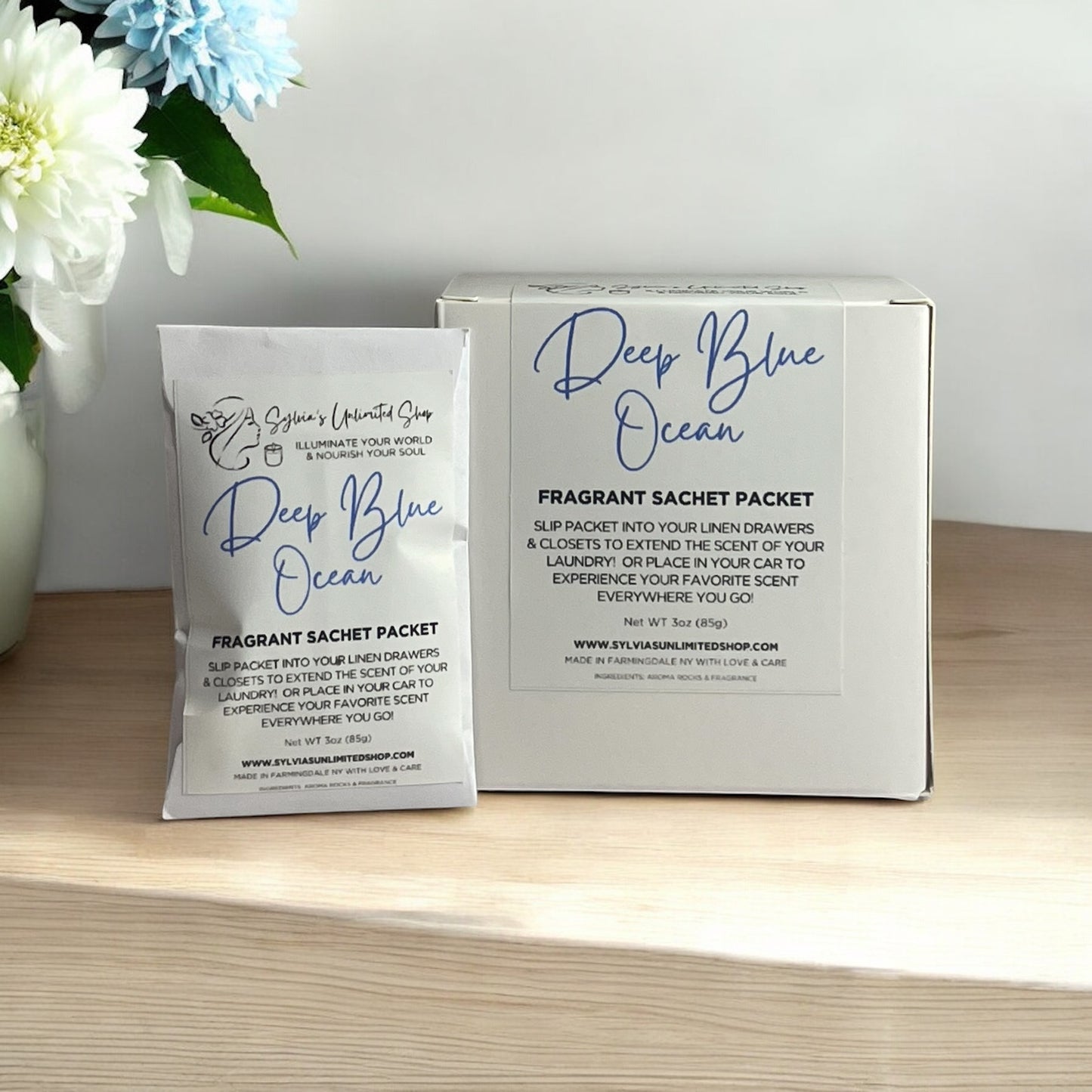 Deep Blue Ocean Sachet Packets