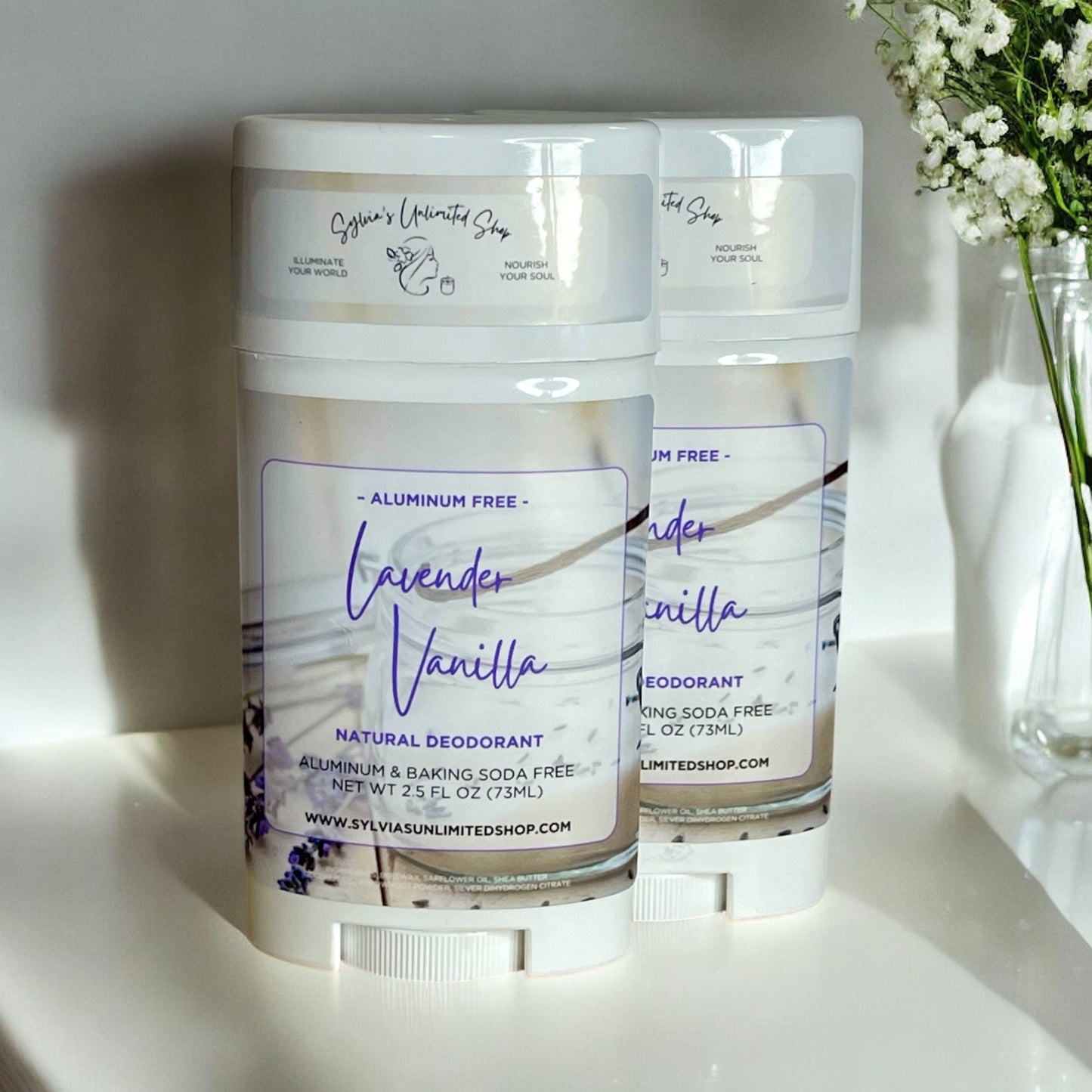 Lavender Vanilla Natural Deodorant