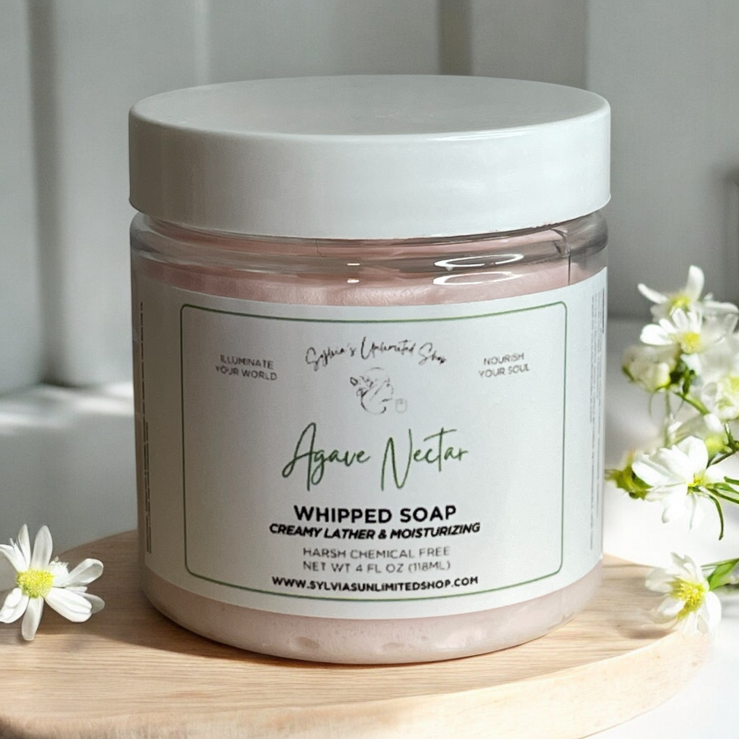 Agave Nectar Whipped Soap