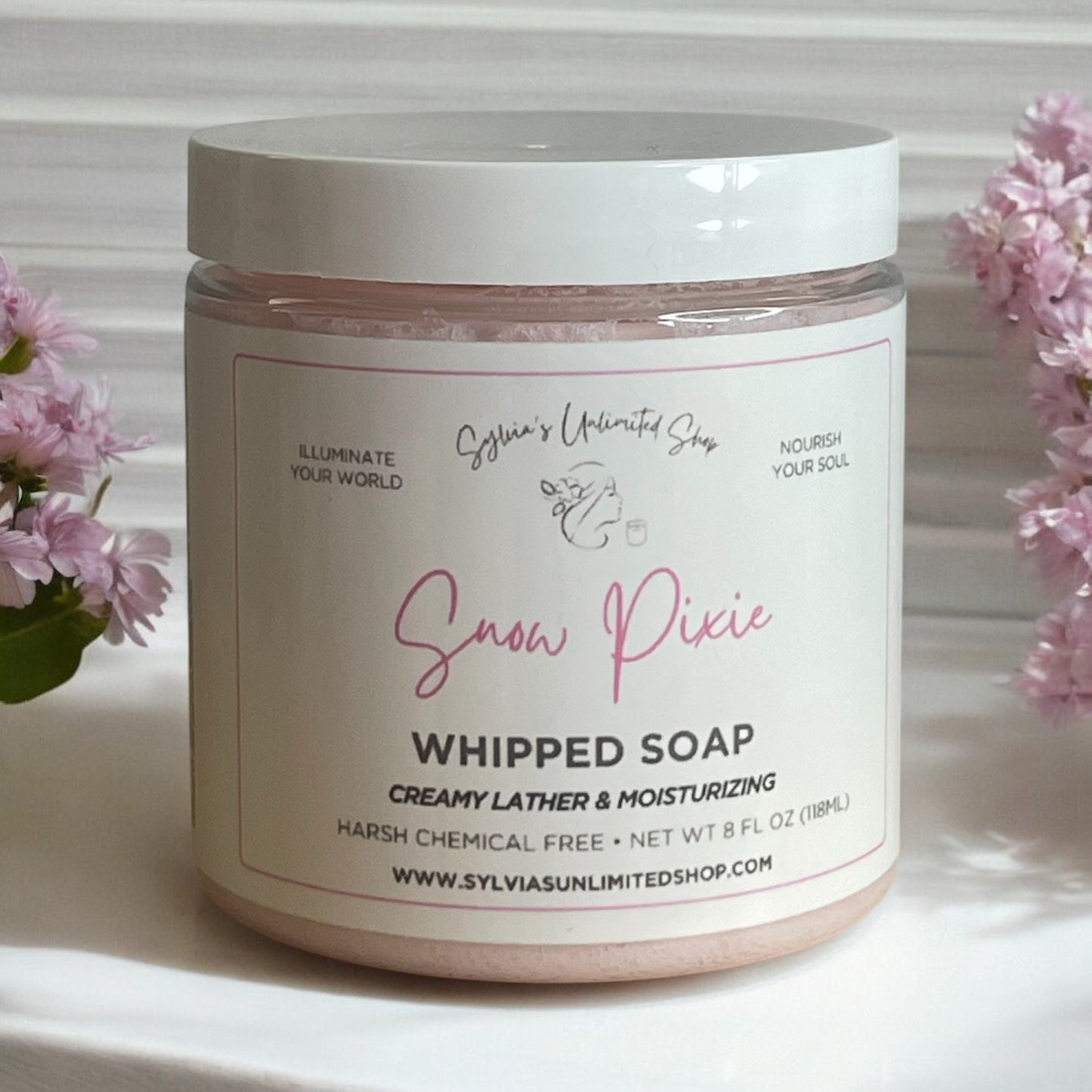 8oz. Snow Pixie Whipped Soap