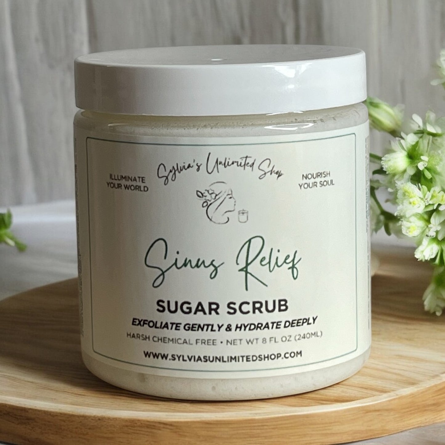 Sinus Relief Sugar Scrub