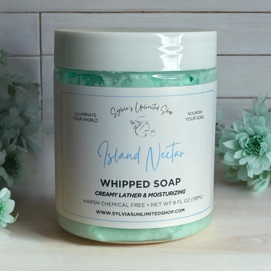 Island Nectar Whipped Soap