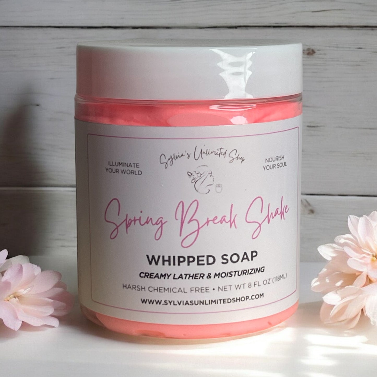 8oz. Spring Break Shake Whipped Soap