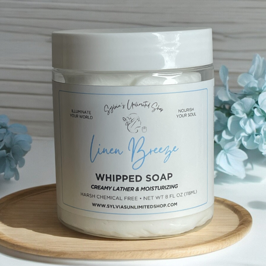 Linen Breeze Whipped Soap