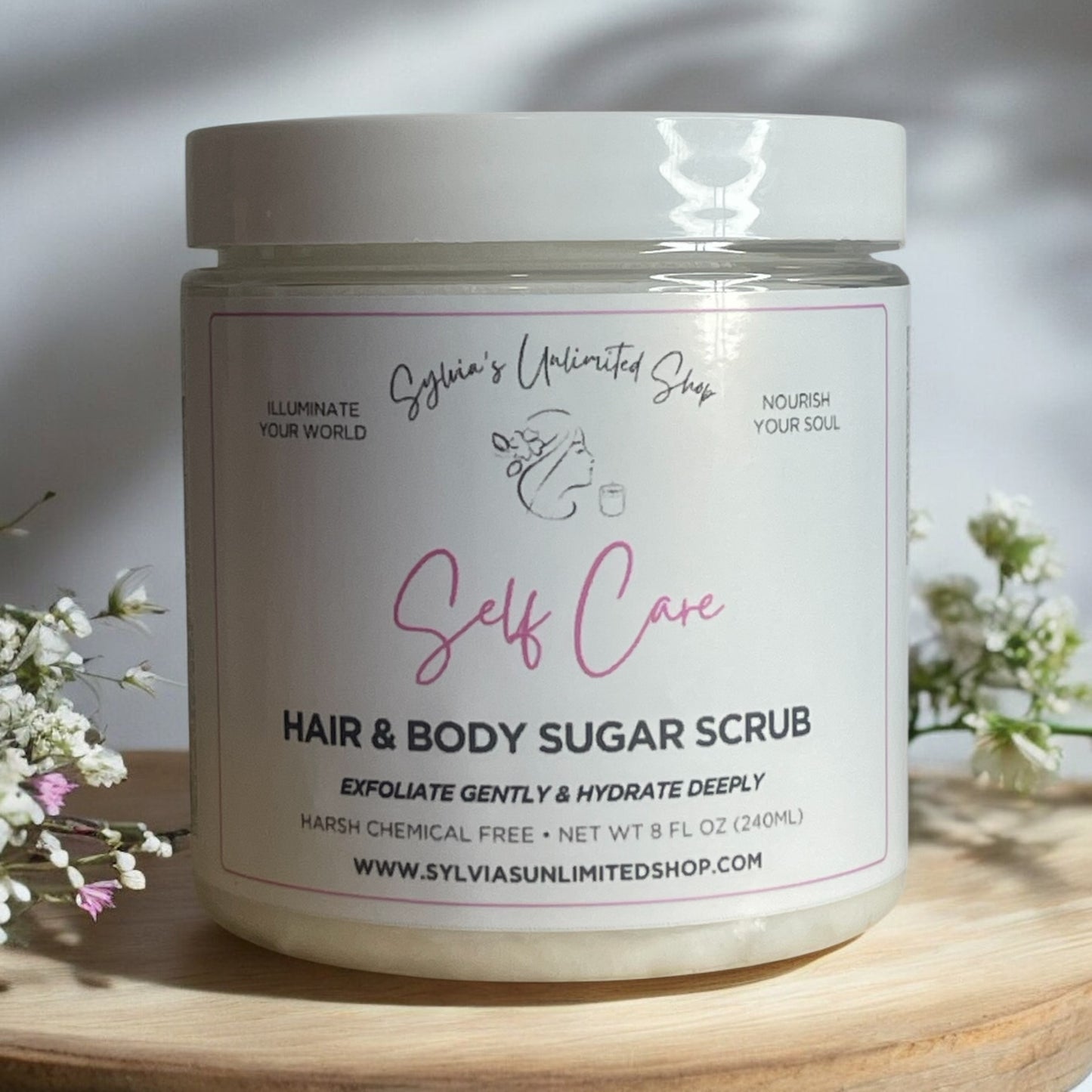 Self Care Hair & Body Sugar Scrub