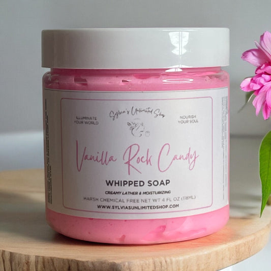 Vanilla Rock Candy Whipped Soap