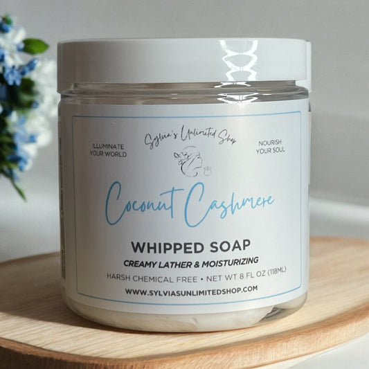 8oz. Coconut Cashmere Whipped Soap