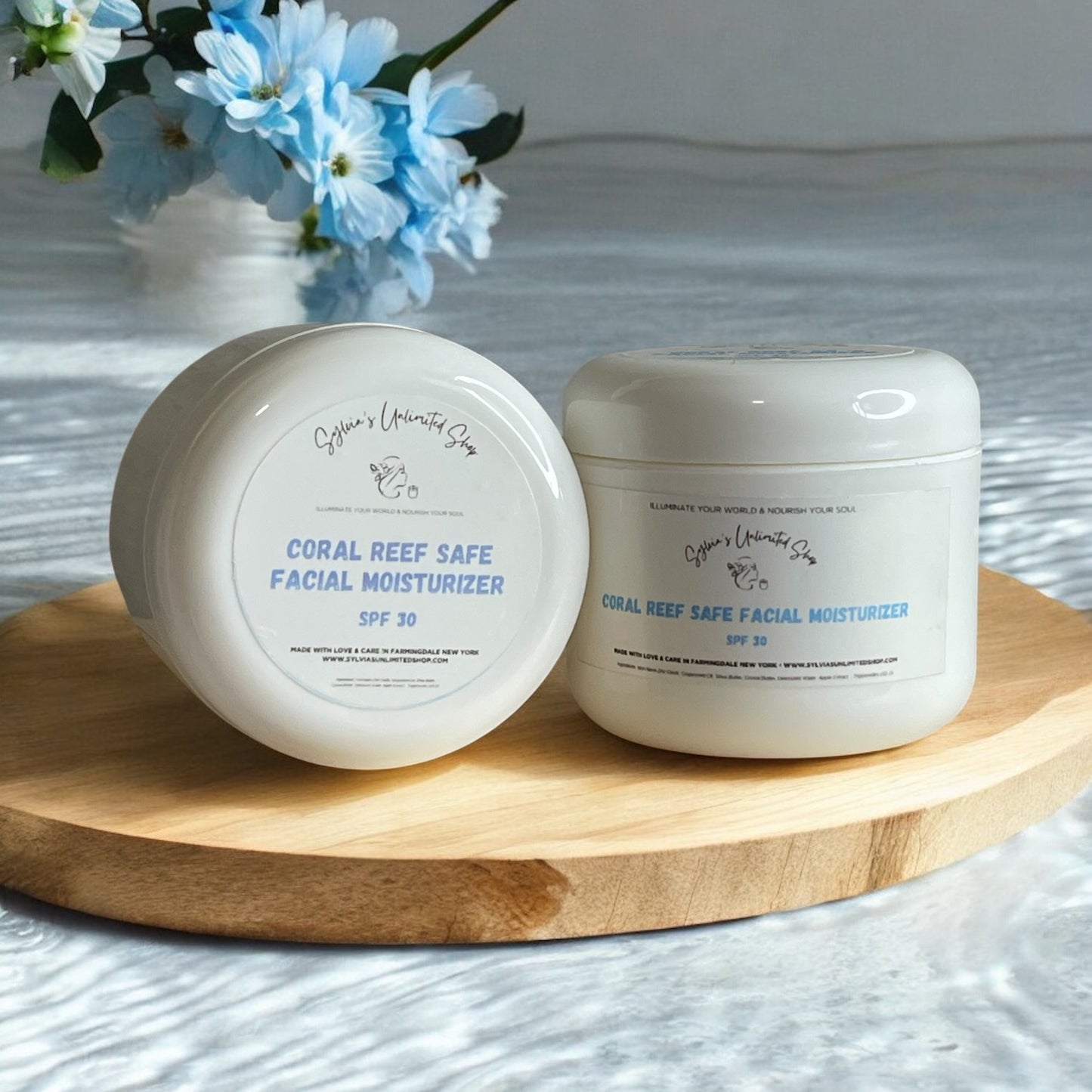 SPF 30 Coral Reef Safe Mineral Facial Moisturizer