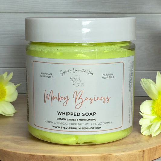Monkey Business Whipped Soap