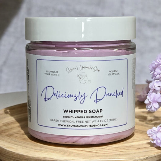 Deliciously Drenched Whipped Soap